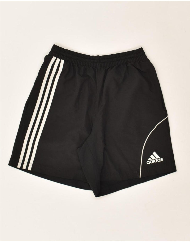 ADIDAS Boys Sport Shorts 15-16 Years Black Polyester | Vintage Adidas | Thrift | Second-Hand Adidas | Used Clothing | Messina Hembry 