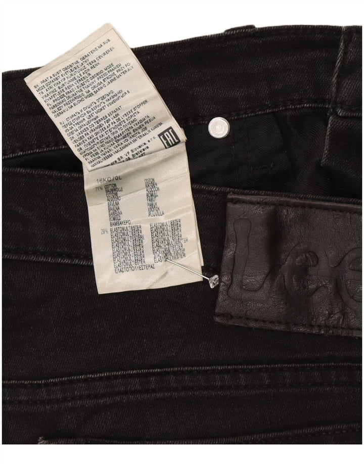 Lee Mens Slim Jeans W34 L34 Grey Cotton