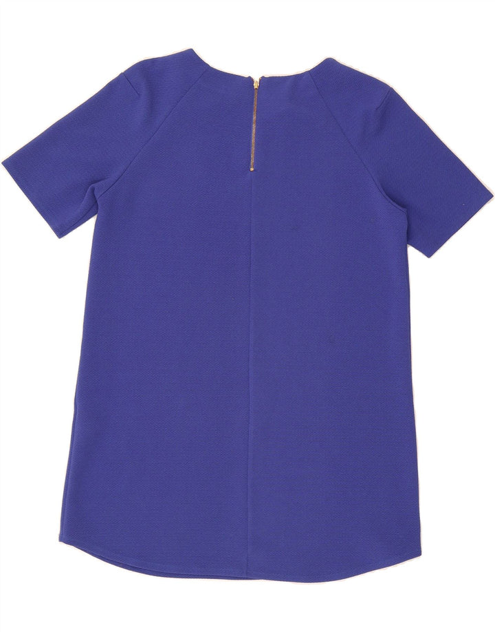 WAREHOUSE Womens Shift Dress UK 16 Large  Blue Polyester Vintage Warehouse and Second-Hand Warehouse from Messina Hembry 