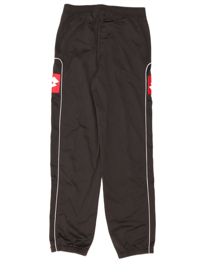 Lotto Mens Graphic Tracksuit Trousers Joggers Medium  Black