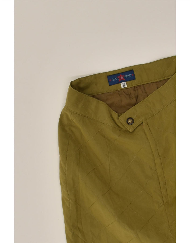 LES COPAINS Womens Pencil Skirt IT 42 Medium W28  Khaki | Vintage Les Copains | Thrift | Second-Hand Les Copains | Used Clothing | Messina Hembry 