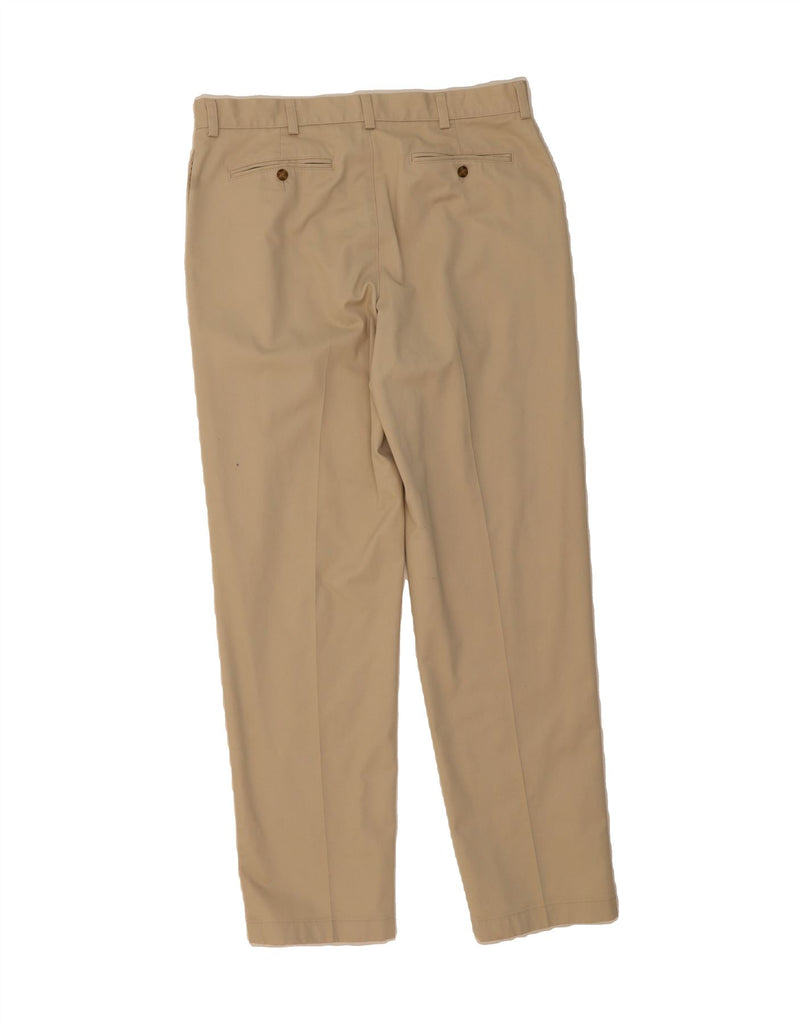 L.L.BEAN Mens Classic Fit Chino Trousers W36 L34 Grey Cotton Vintage L.L.Bean and Second-Hand L.L.Bean from Messina Hembry 