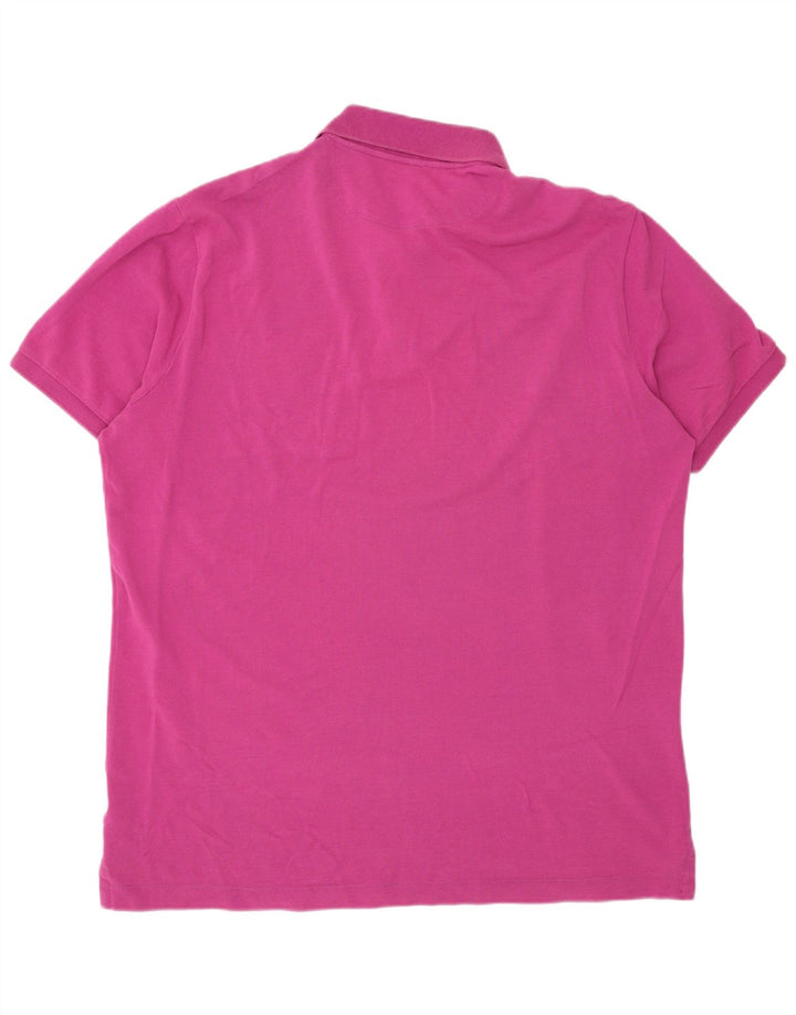 Henry Cottons Mens Polo Shirt 2XL Pink