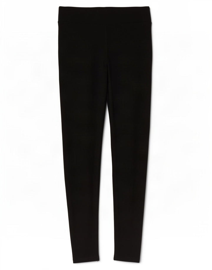 Marks & Spencer Womens Leggings UK 12 Medium Black Cotton