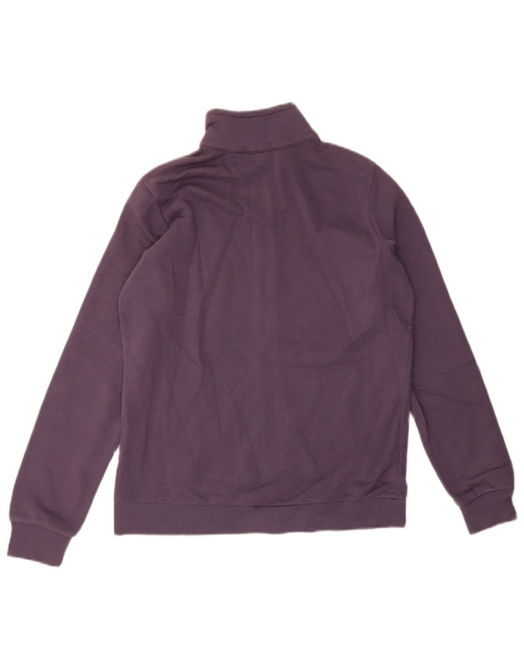 Champion Womens Tracksuit Top Jacket UK 14 Medium Purple Cotton