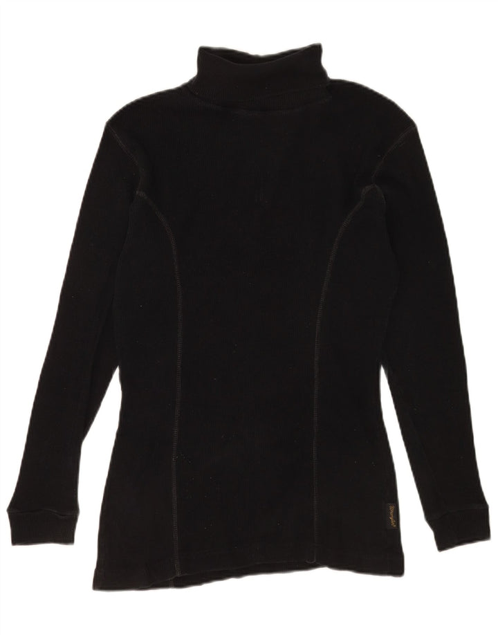 WRANGLER Mens Top Long Sleeve Large Black