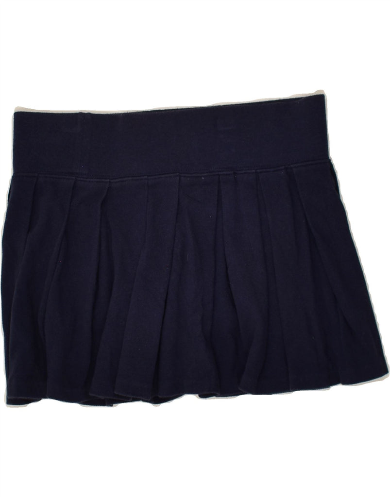 POLO RALPH LAUREN Girls Midi Skirt 8-9 Years Medium W28 Navy Blue Cotton | Vintage Polo Ralph Lauren | Thrift | Second-Hand Polo Ralph Lauren | Used Clothing | Messina Hembry 