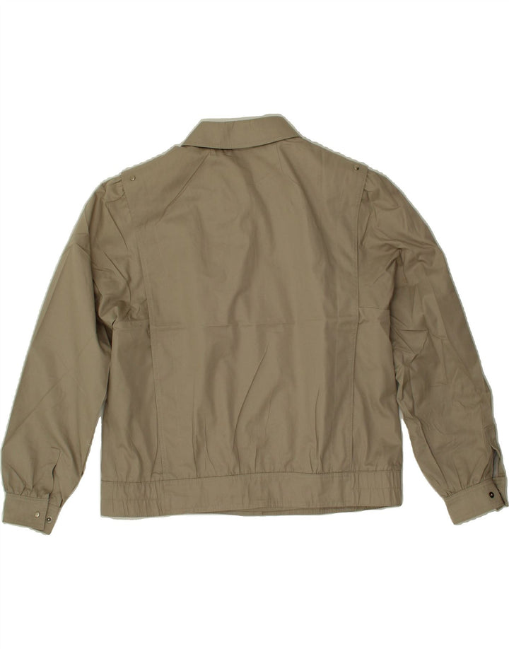 NINO Womens Bomber Jacket UK 14 Medium Grey Polyester Vintage NINO and Second-Hand NINO from Messina Hembry 