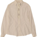 ROCCOBAROCCO Womens Shirt UK 12 Medium White