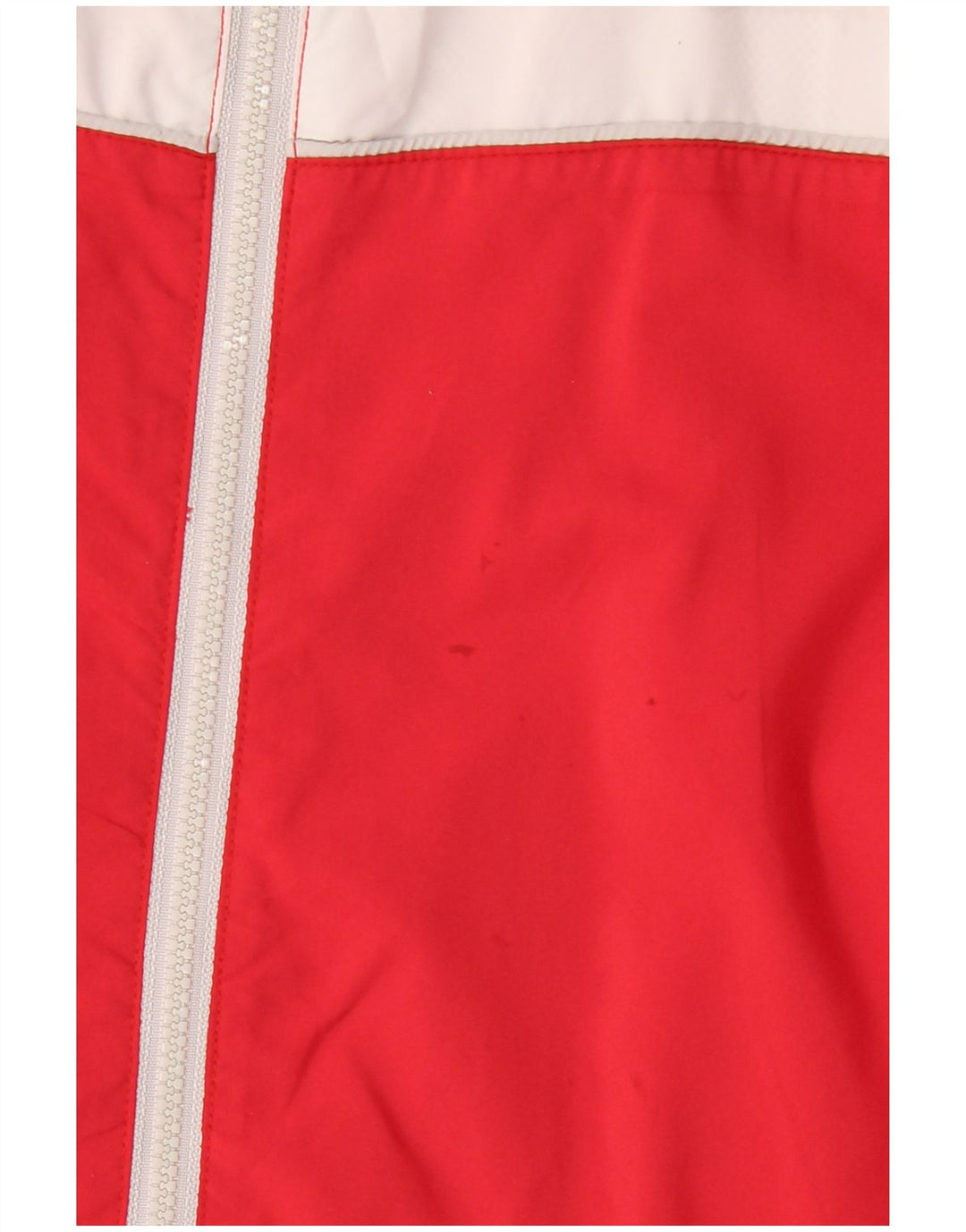 CHAMPION Womens Tracksuit Top Jacket UK 16 Large Red Colourblock
