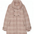 Billabong Womens Padded Coat UK 12 Medium Multicoloured Houndstooth