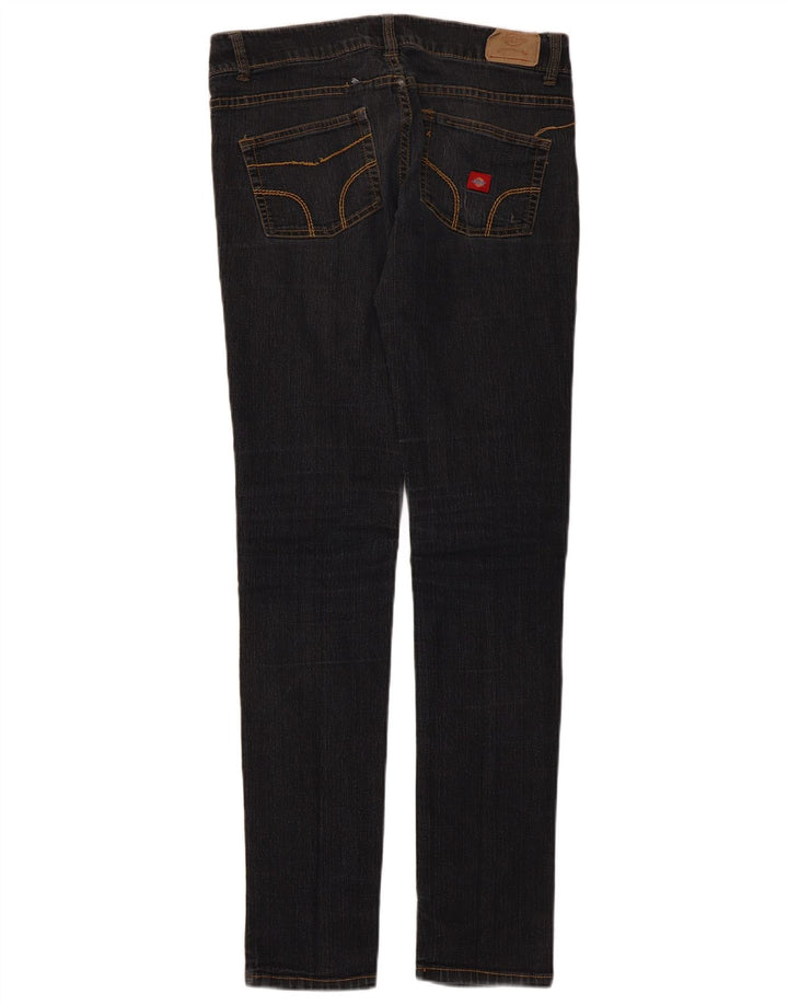Dickies Womens Skinny Jeans US 5 Medium W30 L31 Black Cotton
