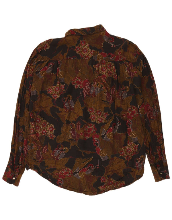 Gianni La Scala Mens Shirt Large Multicoloured Floral