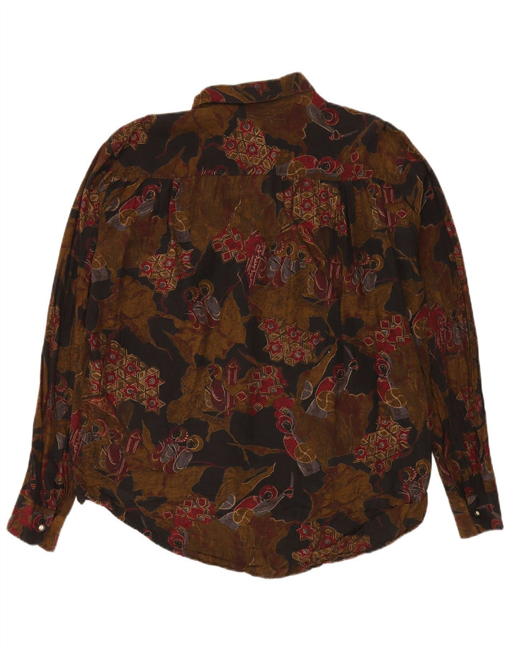 Gianni La Scala Mens Shirt Large Multicoloured Floral