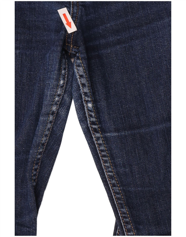 Levi's Womens 629 Bootcut Jeans W32 L30 Navy Blue Cotton