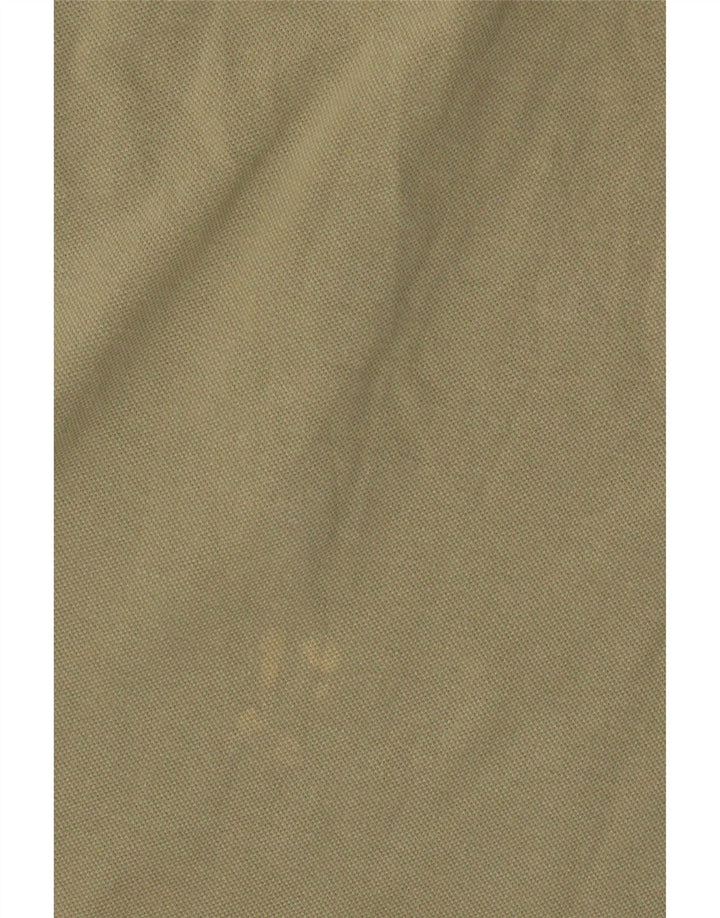 Fred Perry Womens Polo Shirt UK 10 Small Khaki Cotton
