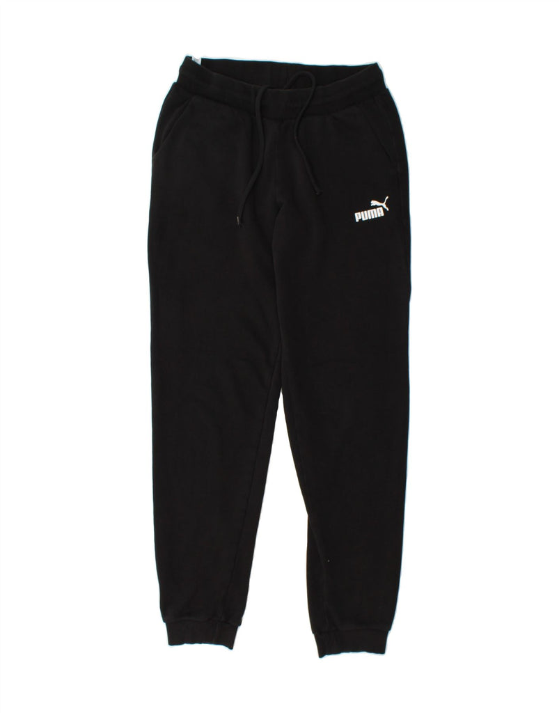 PUMA Womens Tracksuit Trousers Joggers UK 10 Small Black Cotton Vintage Puma and Second-Hand Puma from Messina Hembry 
