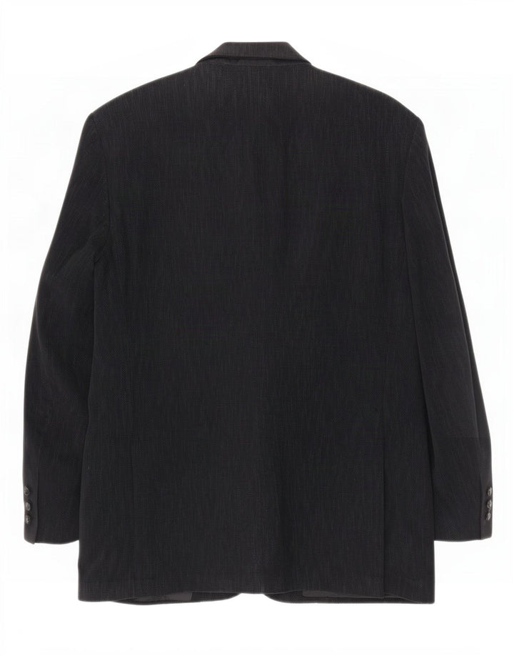 Marks & Spencer Mens St. Michael Blazer Jacket UK 42 Large Black Flecked