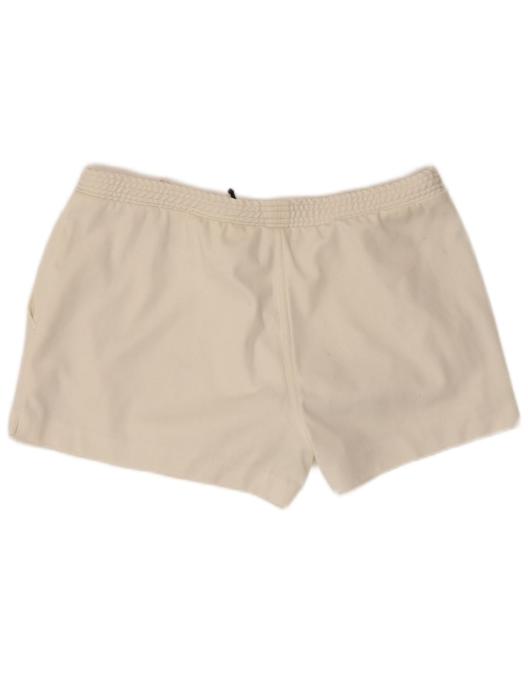 Belfe Womens Sport Shorts UK 14 Large  Off White Polyester
