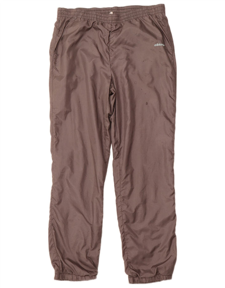 ADIDAS Mens Tracksuit Trousers Joggers Large  Grey