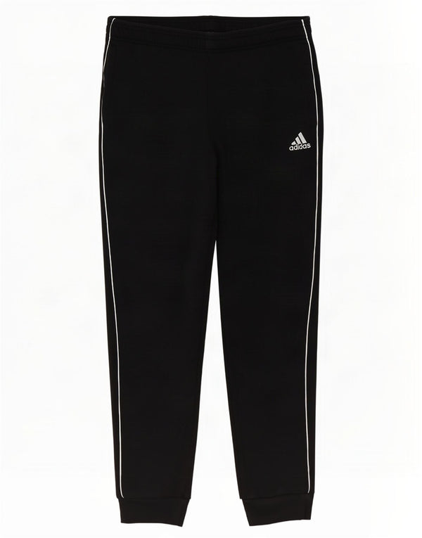 Adidas Mens Tracksuit Trousers Joggers XL Black Cotton