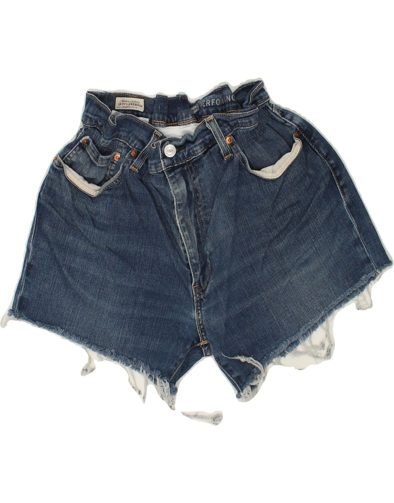 LEVI'S Womens 511 Denim Shorts W36 XL Blue | Vintage Levi's | Thrift | Second-Hand Levi's | Used Clothing | Messina Hembry 