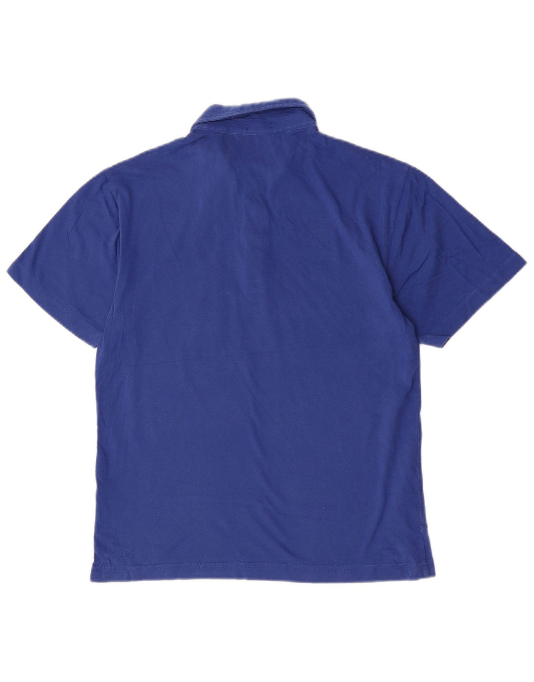 Penguin Mens Heritage Slim Fit Polo Shirt Medium Blue Spotted Cotton