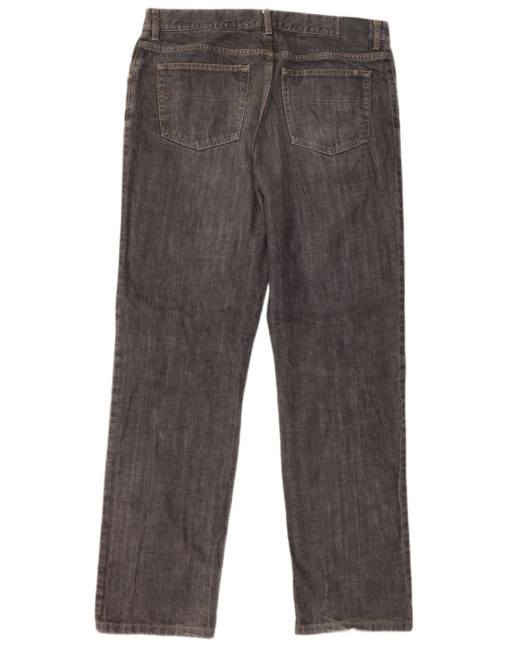 Marina Yachting Mens Straight Jeans W36 L33 Grey Cotton