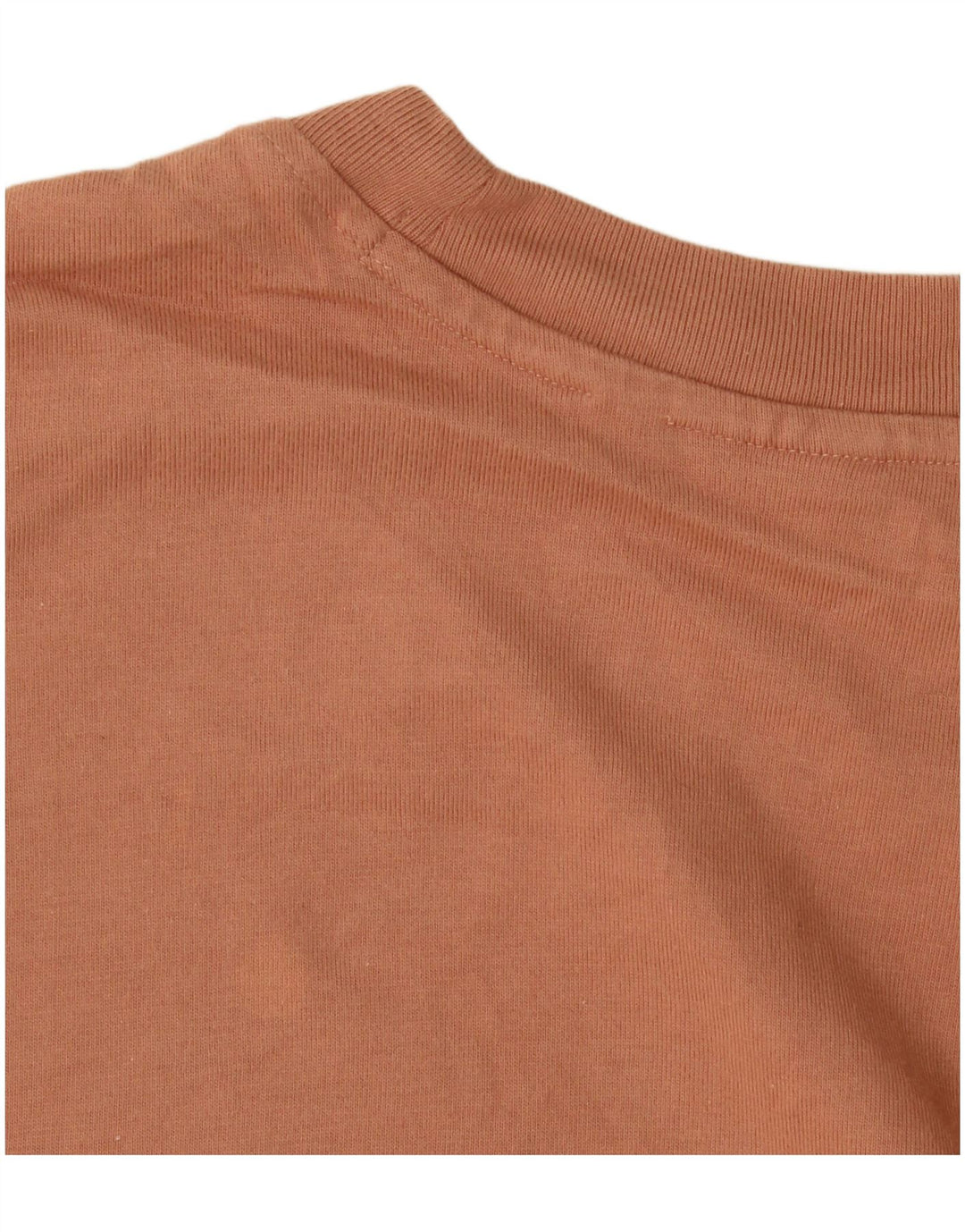 Adidas Mens T-Shirt Top Medium Brown Cotton