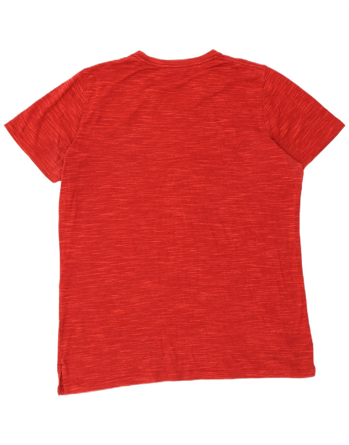 UNDER ARMOUR Mens T-Shirt Top XL Red Flecked