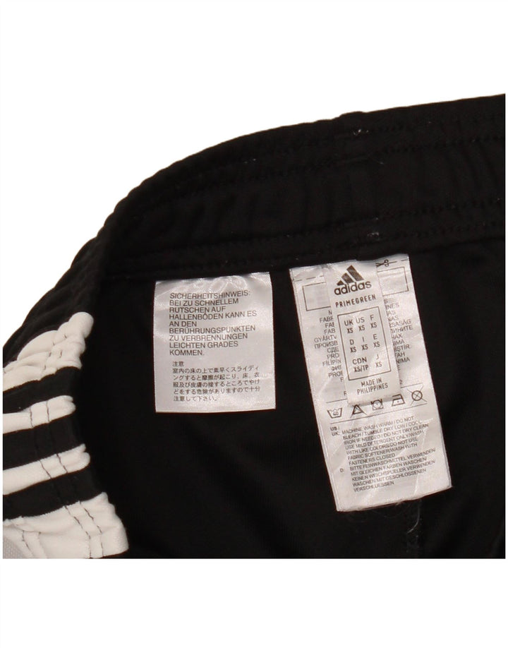 Adidas Mens Graphic Tracksuit Trousers XS  Black Colourblock Polyester