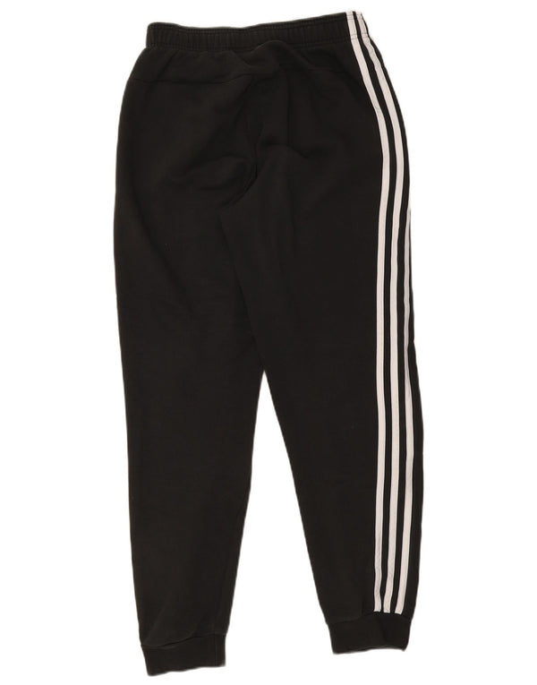 Adidas Mens Tracksuit Trousers Joggers Small  Black Cotton