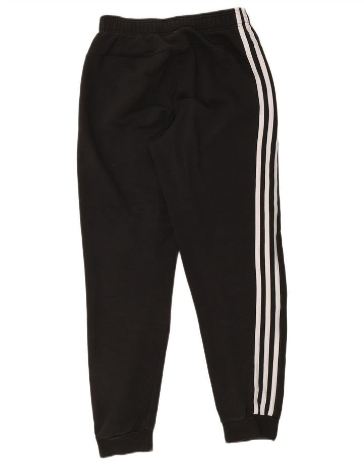 Adidas Mens Tracksuit Trousers Joggers Small  Black Cotton