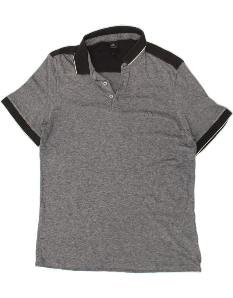 Mens Polo Shirt XL | Vintage Armani Exchange | Thrift | Second-Hand Armani Exchange | Used Clothing | Messina Hembry 