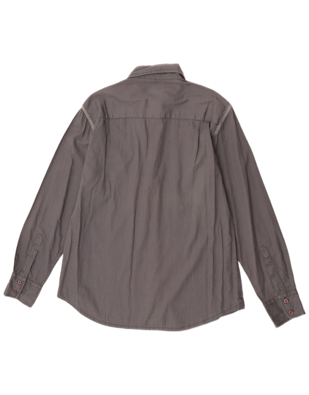 Fila Mens Shirt Medium Grey Cotton