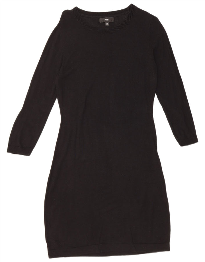 Womens 3/4 Sleeve Jumper Dress UK 12 Medium