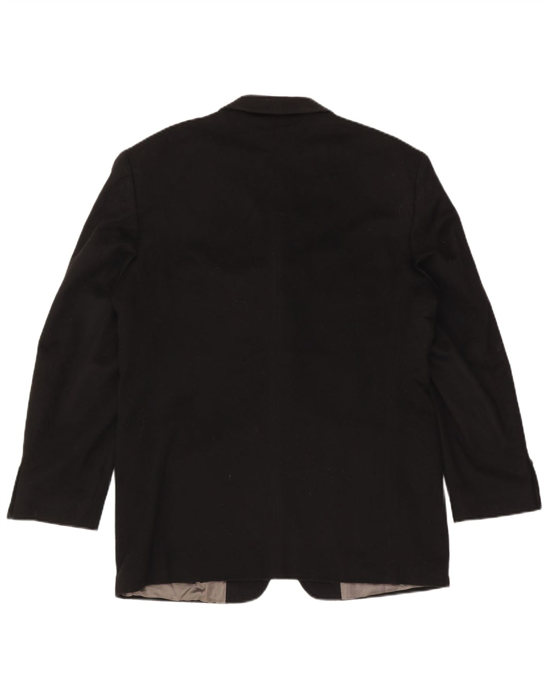 Marks & Spencer Mens 3 Button Blazer Jacket UK 38 Medium Black Wool