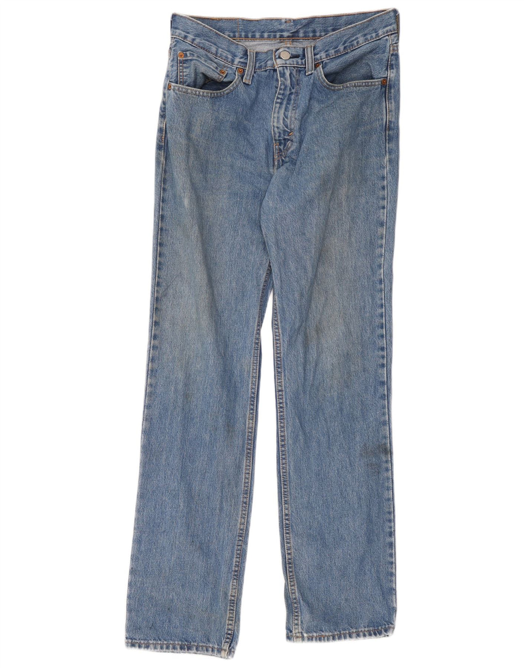 Levi's Mens 516 Straight Jeans W31 L32 Blue Cotton