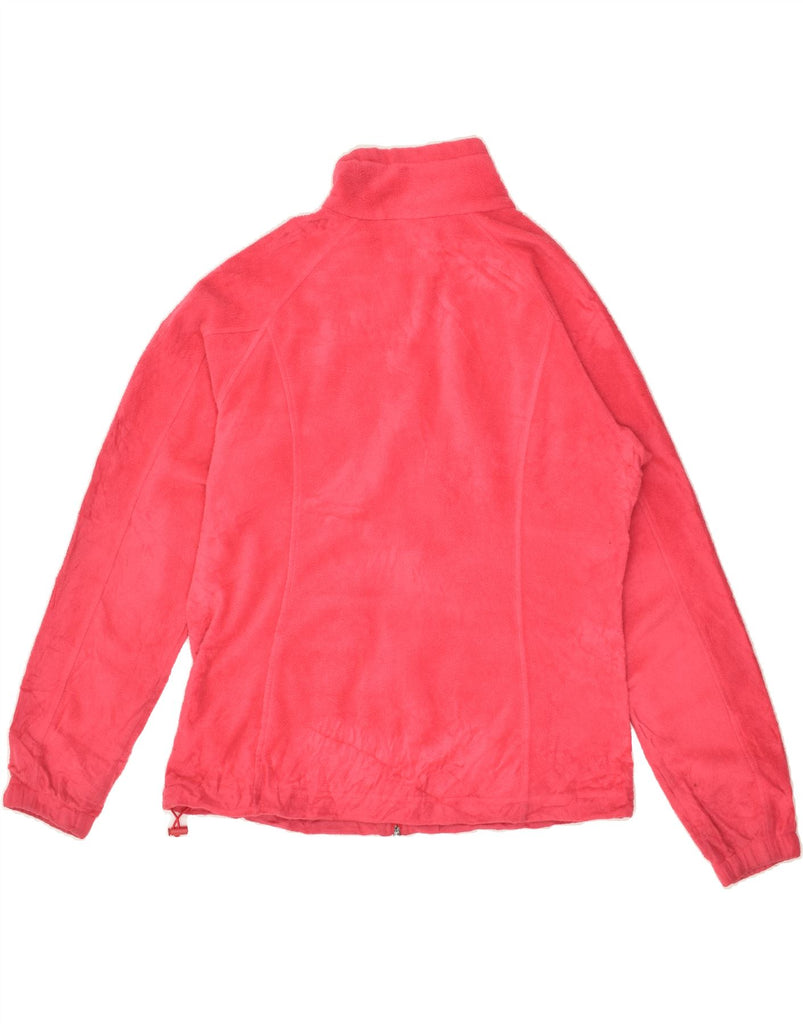 COLUMBIA Womens Fleece Jacket UK 16 Large Pink Polyester | Vintage Columbia | Thrift | Second-Hand Columbia | Used Clothing | Messina Hembry 