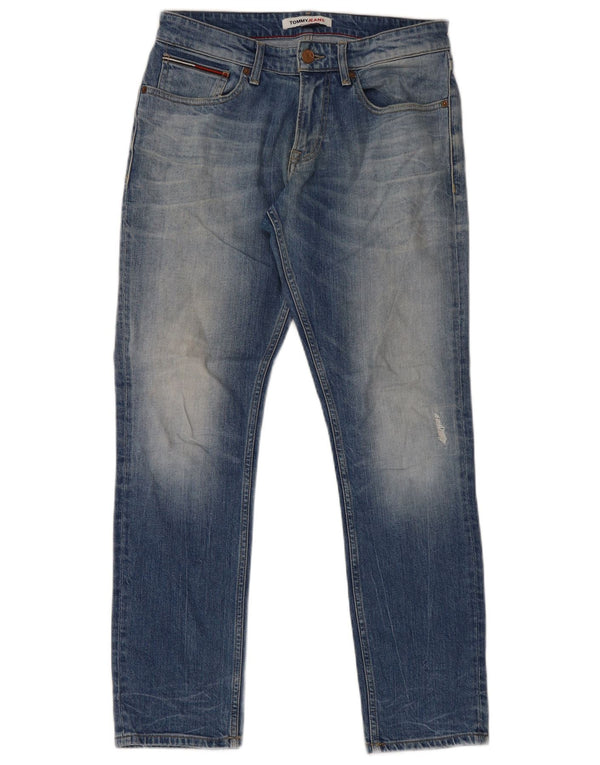 Tommy Hilfiger Mens Scanton Slim Jeans W30 L30 Blue Cotton