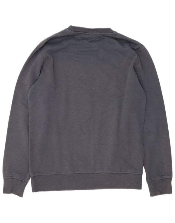 Jack & Jones Mens Graphic Sweatshirt Jumper Medium Grey