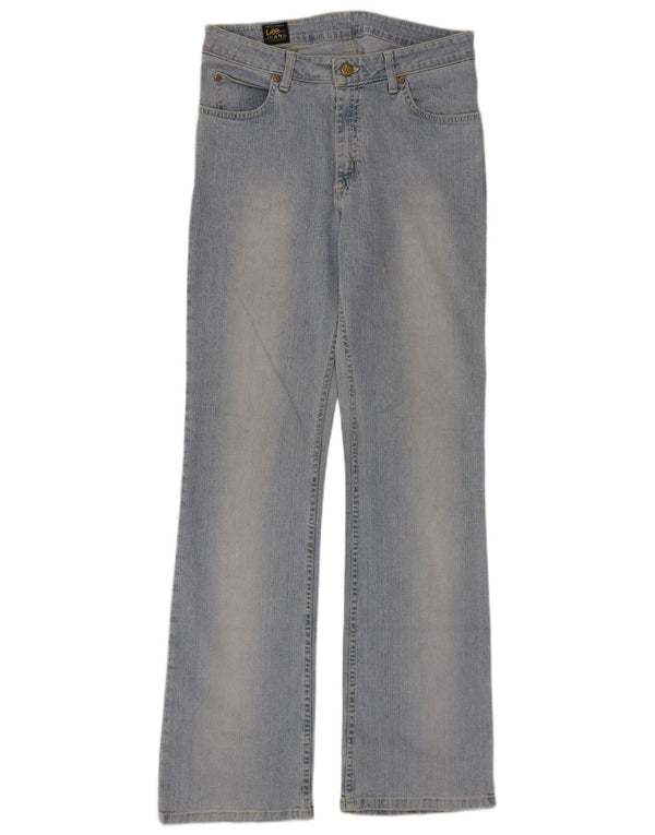 Lee Womens Cameron Bootcut Jeans W31 L33 Blue Cotton