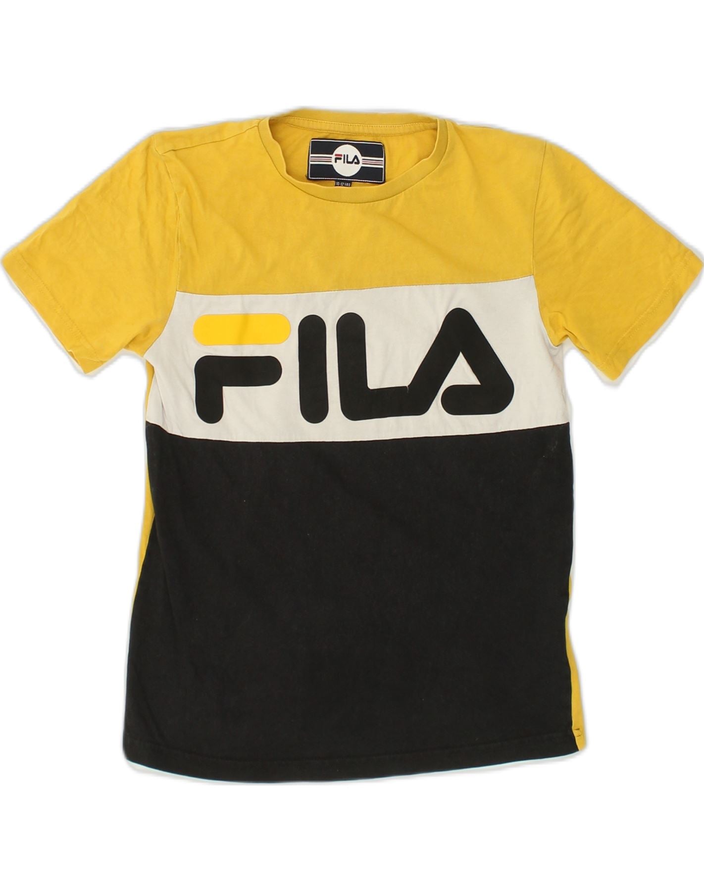 Fila deals yellow tshirt