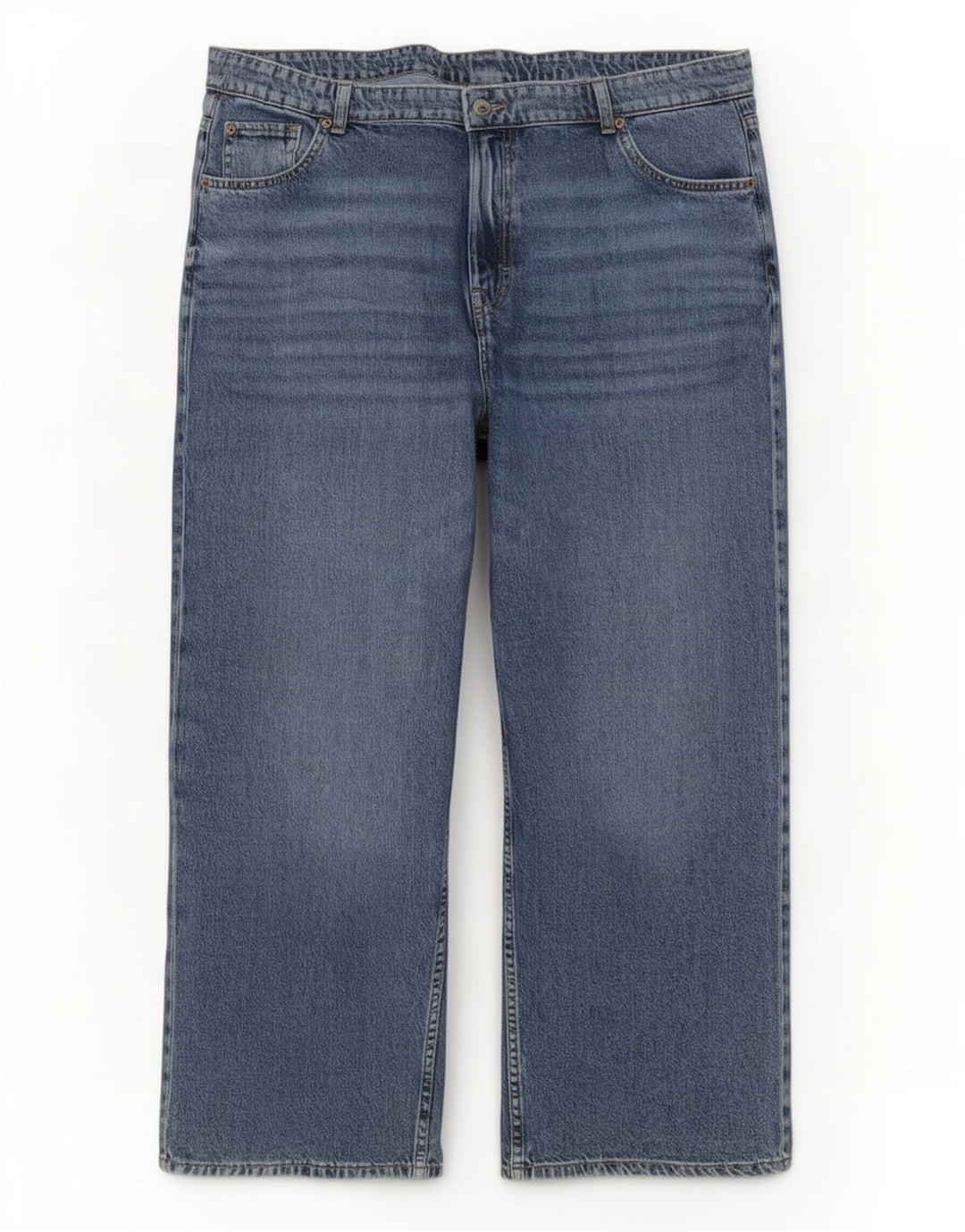 Marks & Spencer Womens Straight Jeans W40 L28 Blue