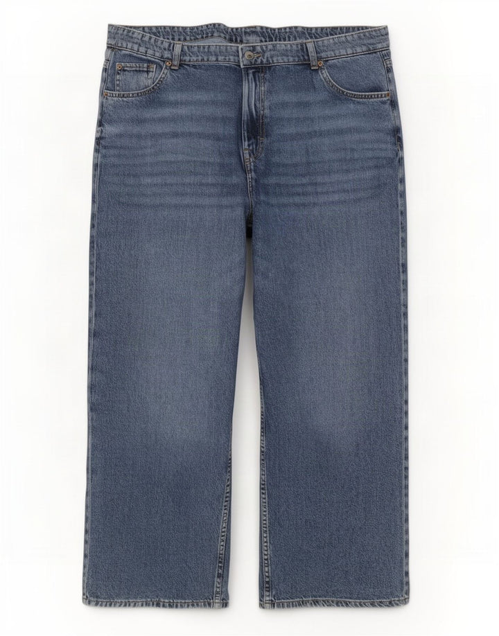 Marks & Spencer Womens Straight Jeans W40 L28 Blue