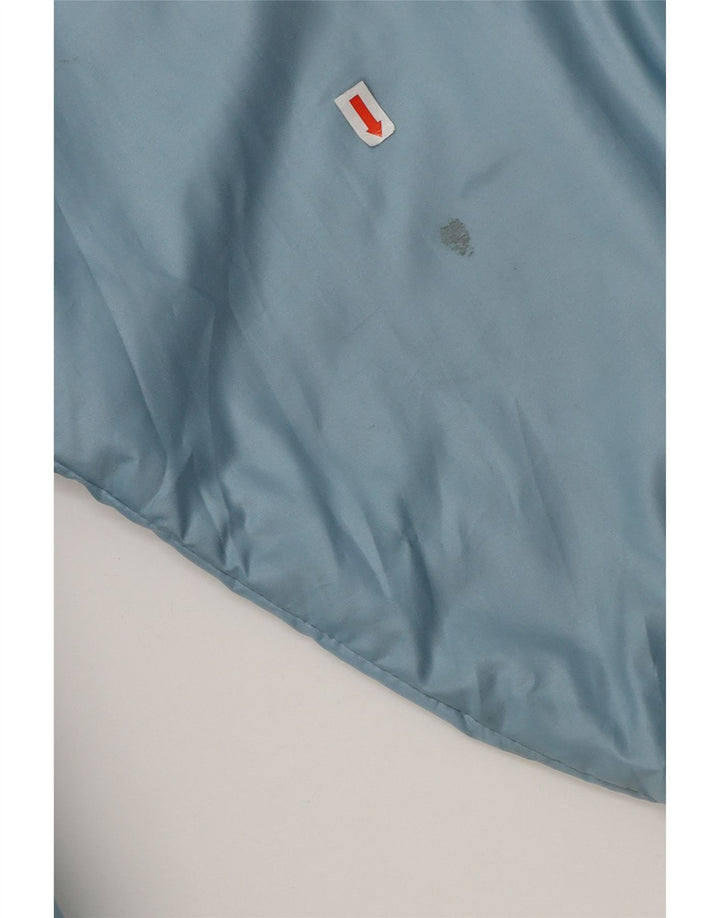 BELFE & BELFE Womens Oversized Hooded Windbreaker Jacket IT 46 Large Blue Vintage Belfe & Belfe and Second-Hand Belfe & Belfe from Messina Hembry 