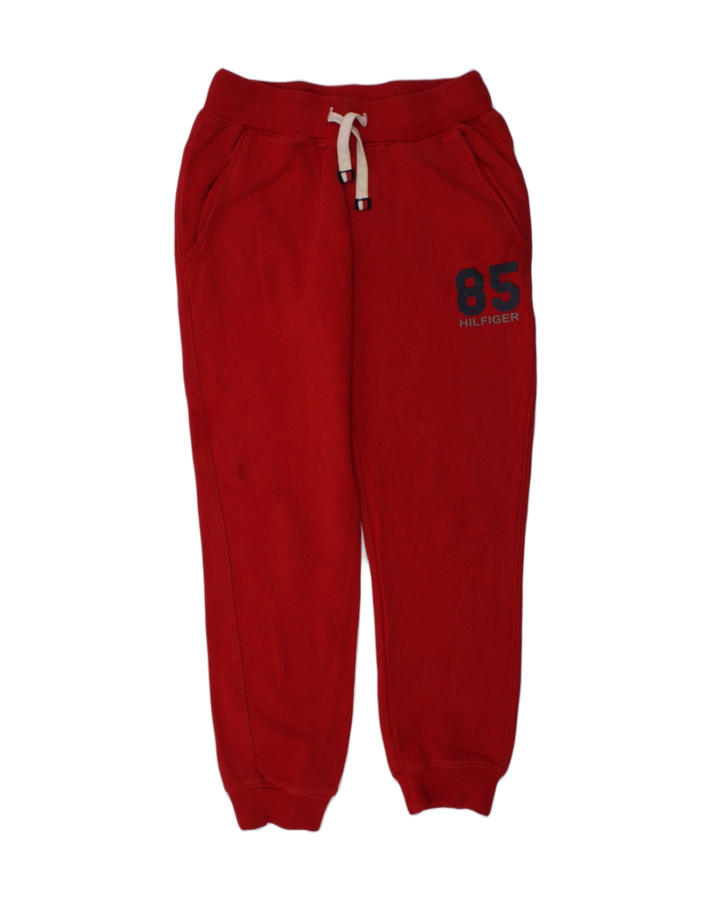 Tommy hilfiger red on sale joggers