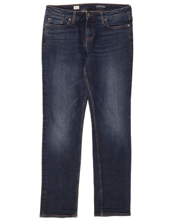 Tommy Hilfiger Womens Rome RW Straight Jeans W29 L30 Blue Cotton