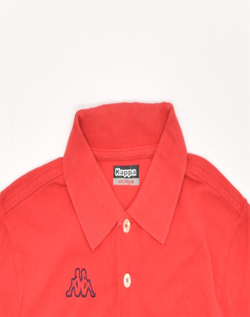 KAPPA Mens Polo Shirt Medium Red Cotton | Vintage | Thrift | Second-Hand | Used Clothing | Messina Hembry 