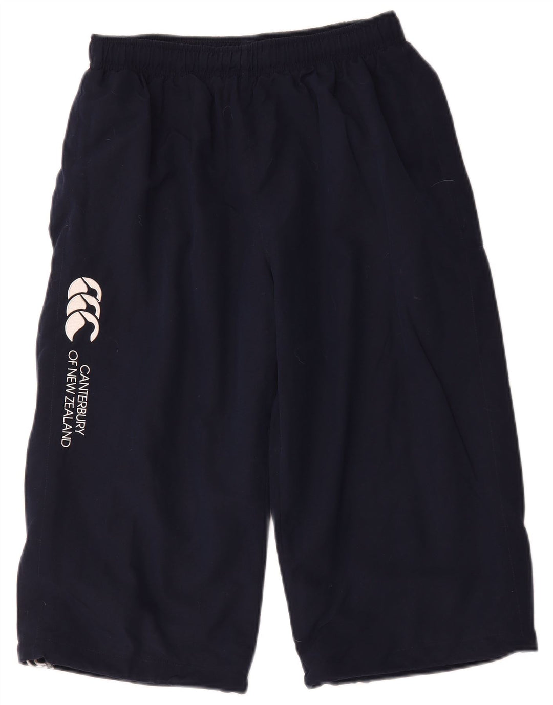 Canterbury Mens Graphic Bermuda Sport Shorts Medium Navy Blue Polyester